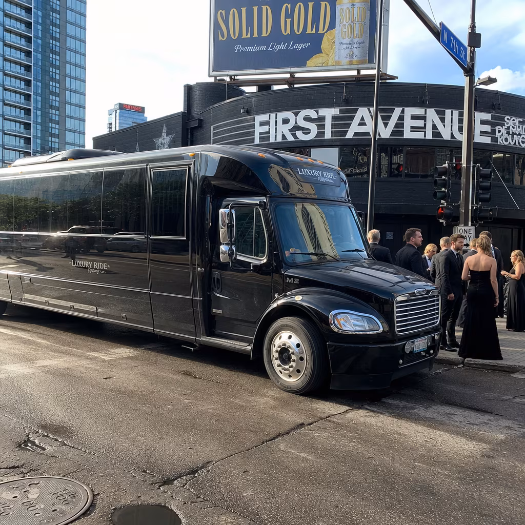 Rent a Bus to First Avenue