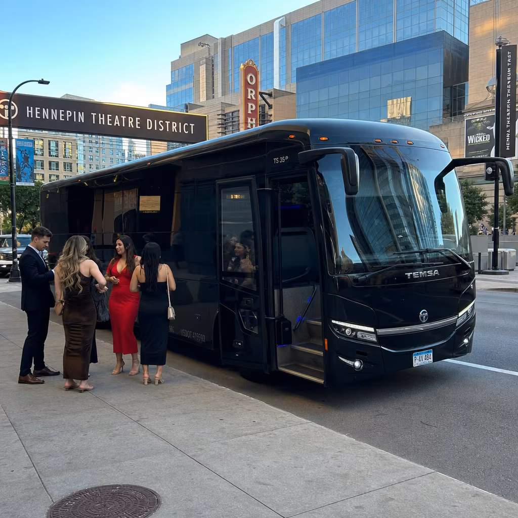 Rent a Bus to Hennepin Theatre District