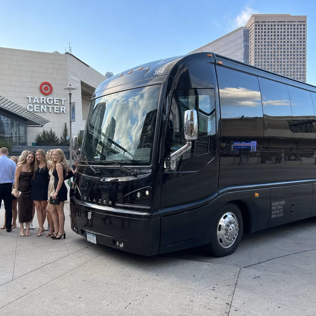 Rent a Bus to Target Center