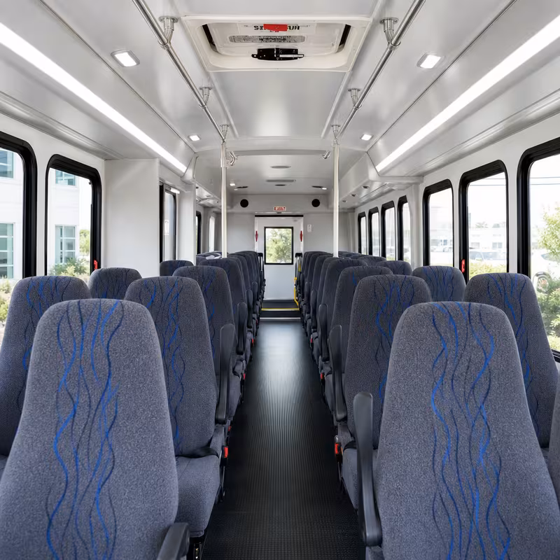minibus interior