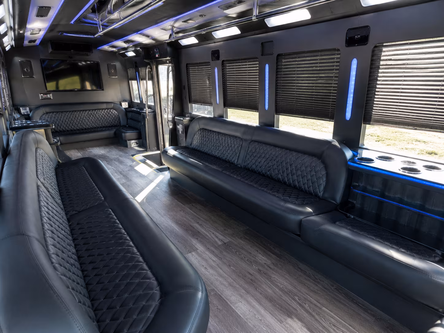 Minneapolis Concert & Music Festival Transportation party bus exterior