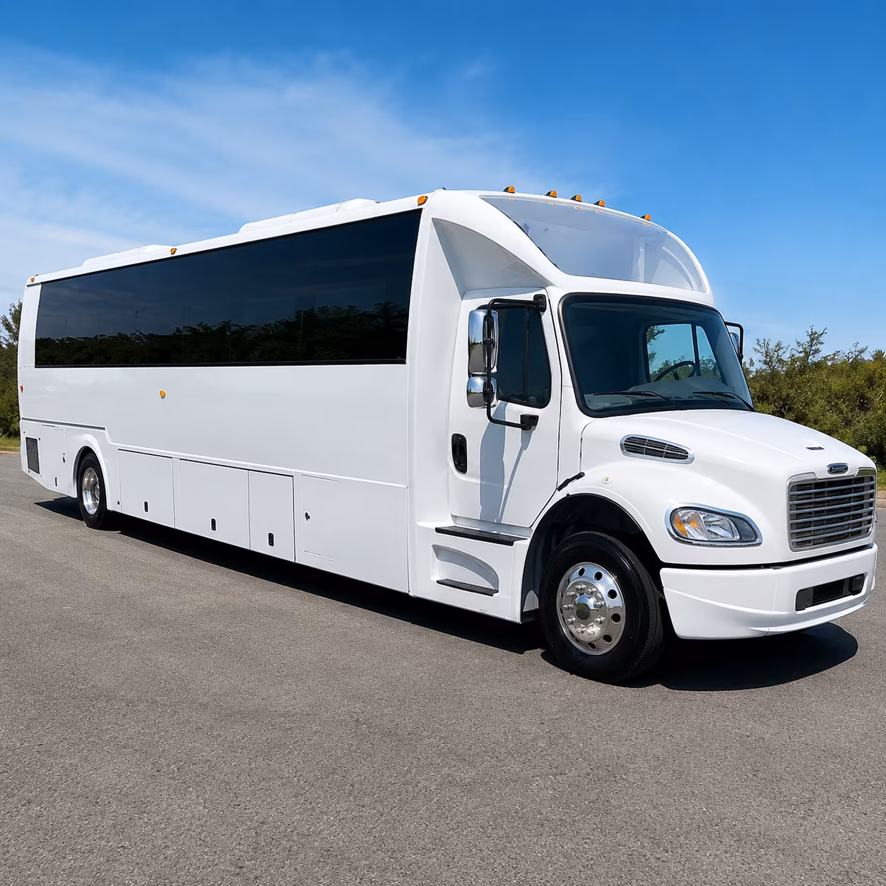 Minneapolis Concert & Music Festival Transportation party bus exterior