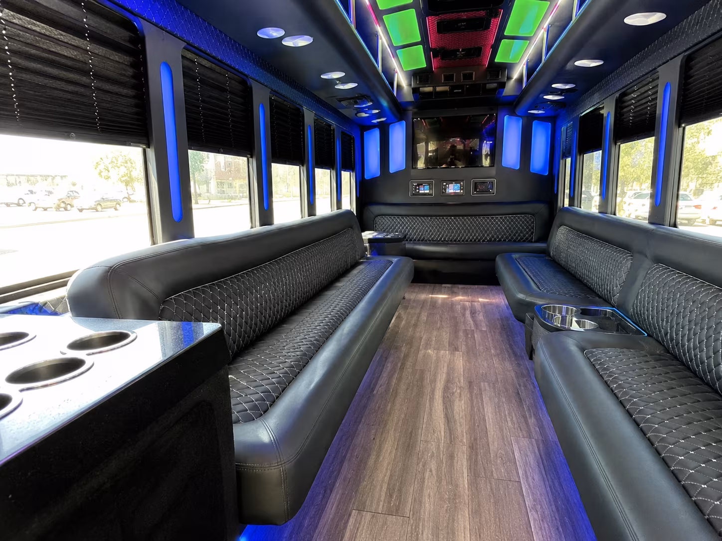Minneapolis Concert & Music Festival Transportation onboard seating