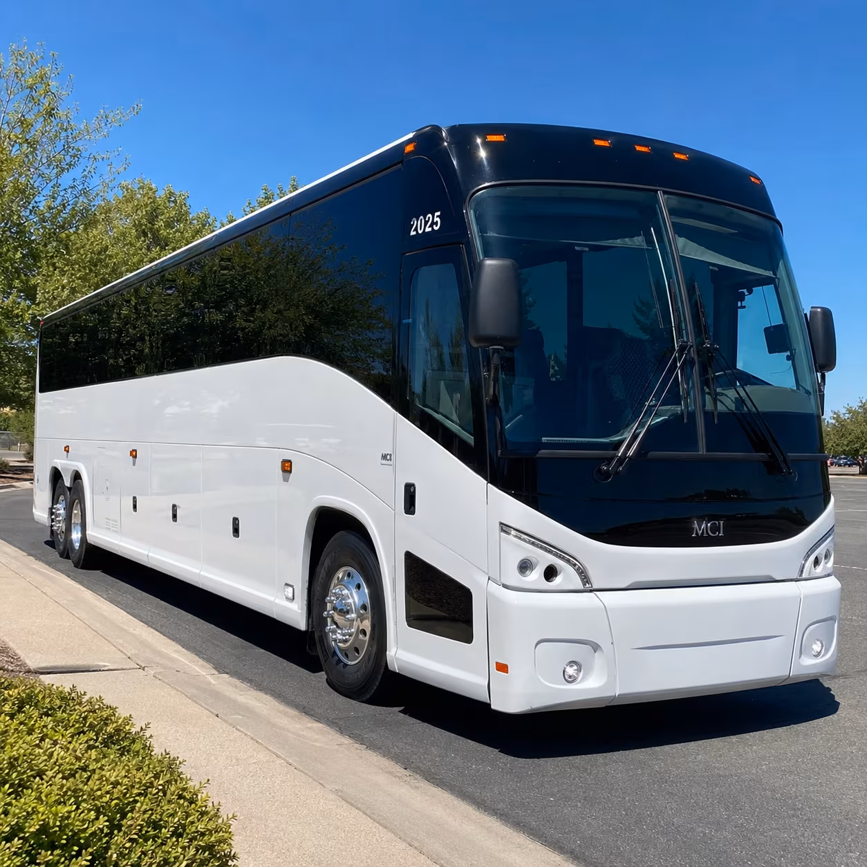 Minneapolis Corporate Transportation party bus exterior