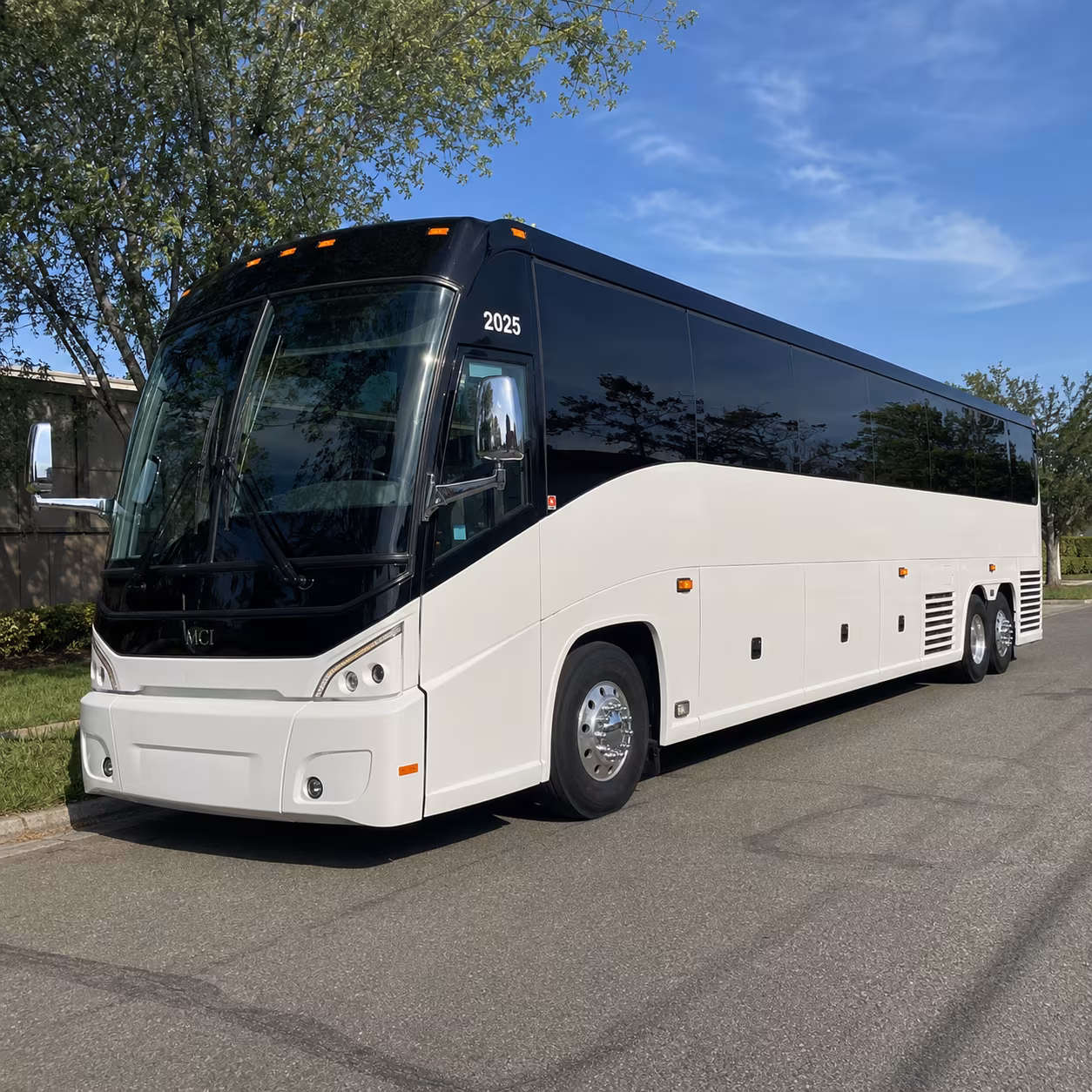 Minneapolis Corporate Transportation party bus exterior