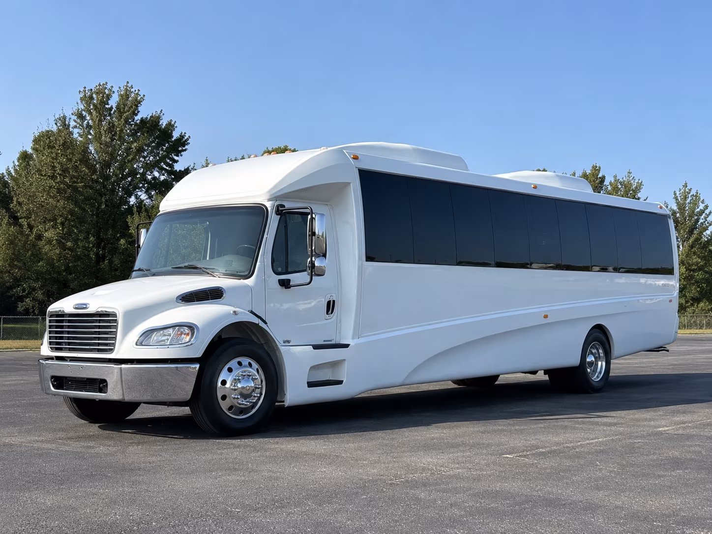 Minneapolis Private Event Transportation party bus exterior