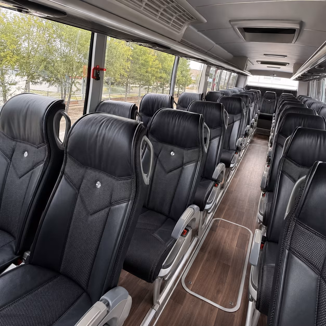 Minneapolis School Event Transportation party bus exterior