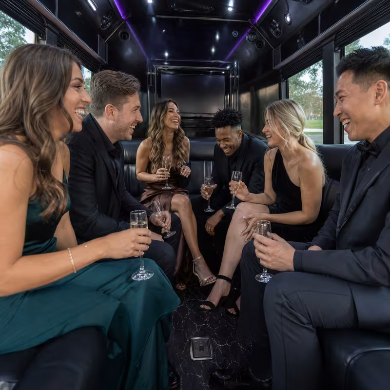 Minneapolis Prom & Homecoming Transportation fleet vehicle