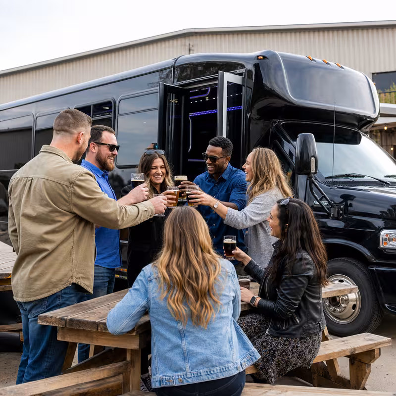 Minneapolis Winery & Brewery Tour Transportation fleet vehicle
